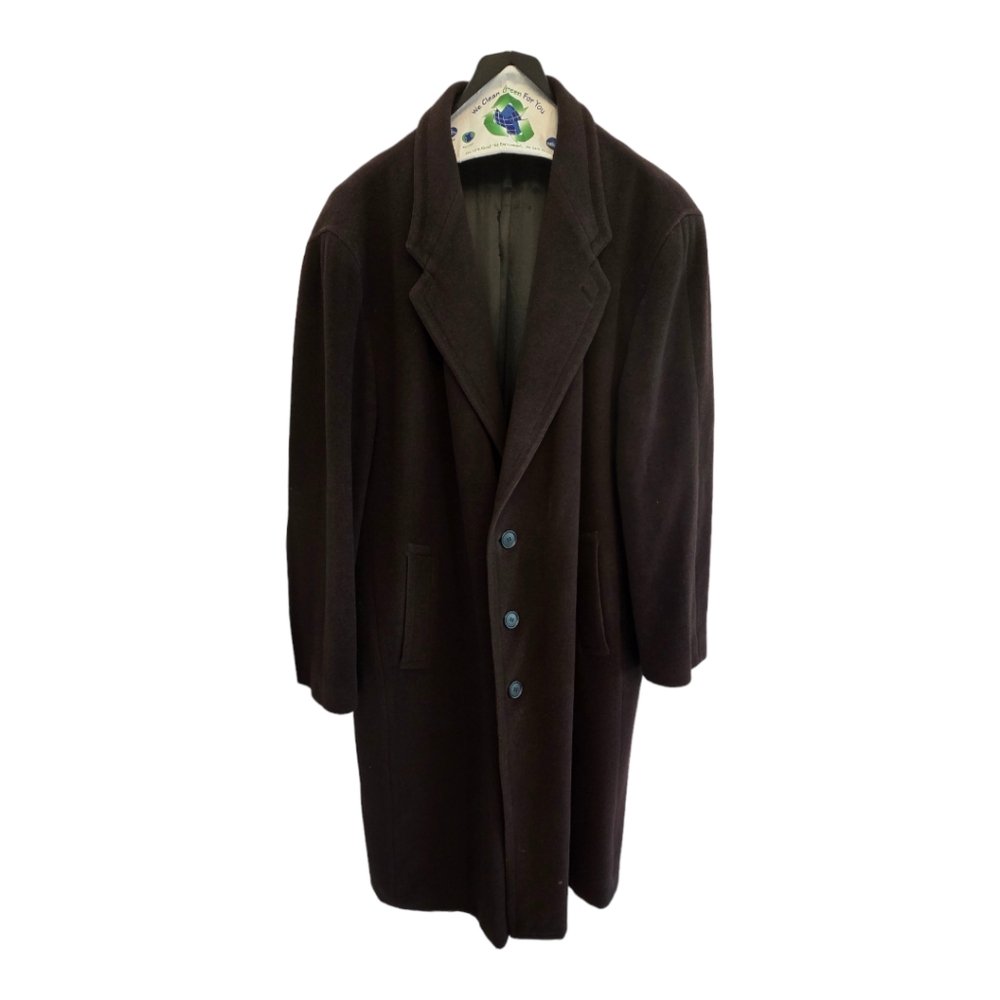 Olive Giorgio Armani Le Collezioni  Long Coat - XXL